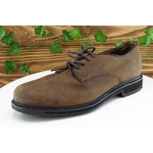 Eddie Bauer Shoes Sz 8 M Brown Derby Oxfords Leather‎ Men